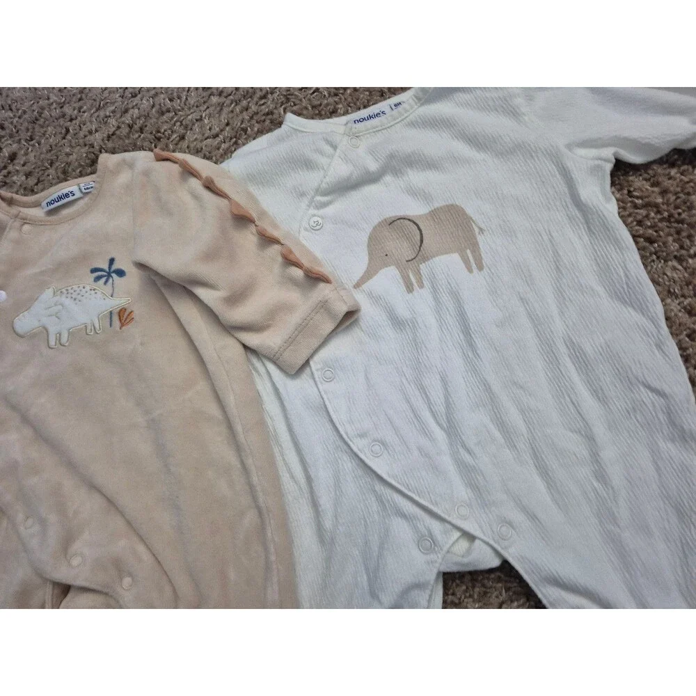 Noukies baby boy 1 piece outfits size 6 months 68cm